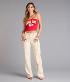 Game Day Glow Kansas City Football Team Tube Top