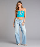 Stadium Crush Miami Football Team Tube Top