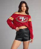 Sideline Glow San Francisco Football Team Pull-Over Top
