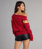 Sideline Glow San Francisco Football Team Pull-Over Top