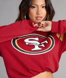 Sideline Glow San Francisco Football Team Pull-Over Top