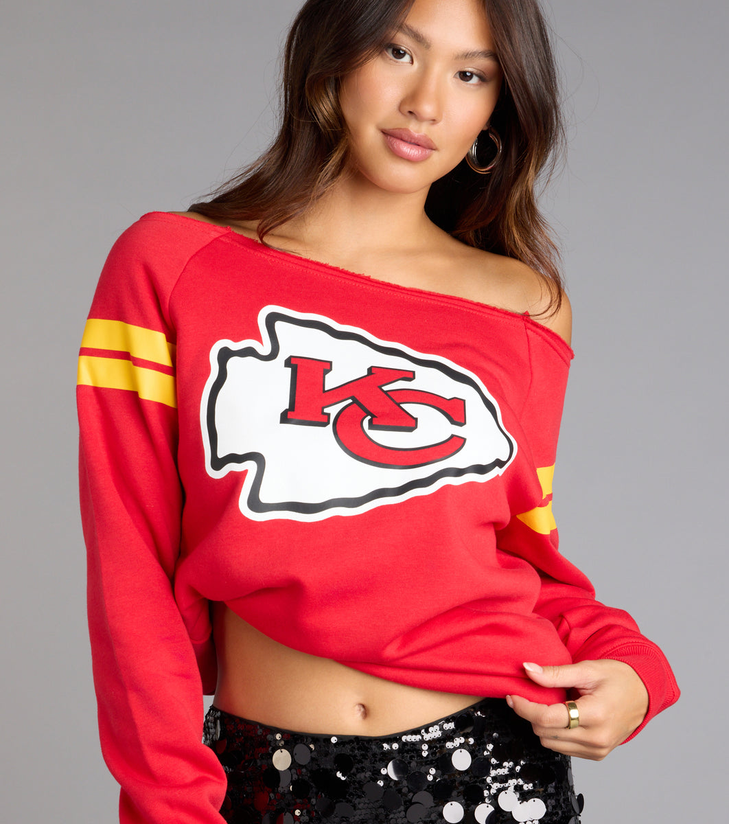 Ultra Game NFL Kansas City Chiefs Pull-Over Top & Windsor