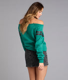 Next Level New York Football Team Pull-Over Top