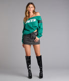Next Level New York Football Team Pull-Over Top