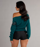 Off-Duty Win Philadelphia Football Team Pull-Over Top