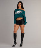 Off-Duty Win Philadelphia Football Team Pull-Over Top