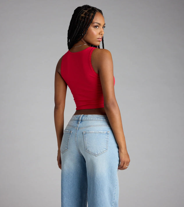 I Know I'm Your Favorite Graphic Tank Top | Windsor