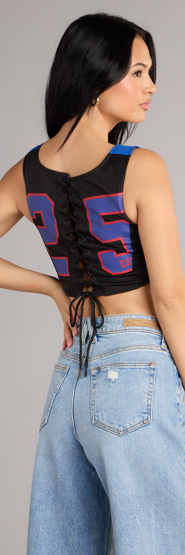Trendy women’s tops, like the Ultra Game NFL New York Giants Tank Top, bring effortless style for fall layering, lounging, or going out.