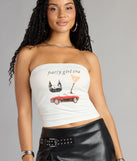 Complete your look with the Party Girl Era Tube Top, a trendy top that’s ready to pair with anything in your fall rotation.