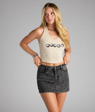 Lucky Break Halter Crop Top