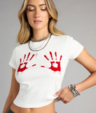 Hands On Graphic Baby Tee