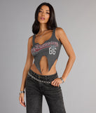 Game Day Rebel Graphic Tank Top