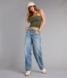 Complete your look with the Cutest Vibe Ruched Knit Tube Top, a trendy top that’s ready to pair with anything in your fall rotation.