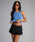 On the Move Crew Neck Tank Top