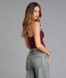 More To Come Twist Tube Crop Top