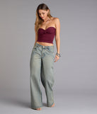 More To Come Twist Tube Crop Top
