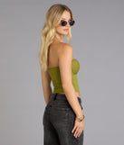 More To Come Twist Tube Crop Top