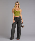 More To Come Twist Tube Crop Top