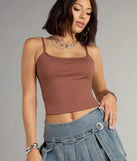 On Repeat Crop Tank Top