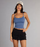 On Repeat Crop Tank Top