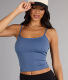 On Repeat Crop Tank Top