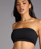 Keep It Sleek Smooth Knit Bandeau Top