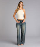 Keep It Simple Halter Crop Top