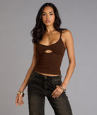 Peekaboo Moment Crop Top