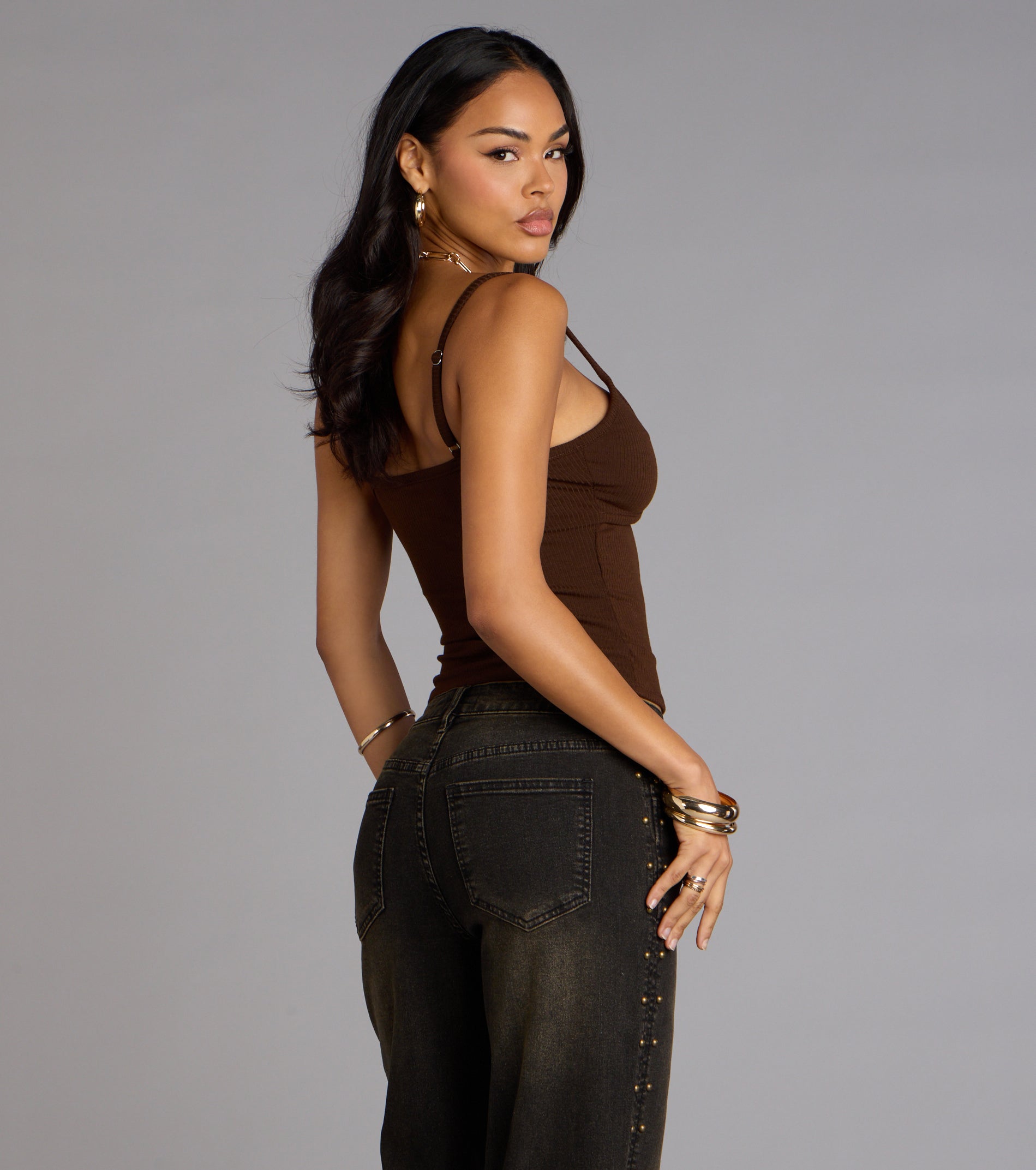 Peekaboo Moment Crop Top | Windsor