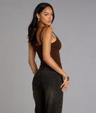 Peekaboo Moment Crop Top