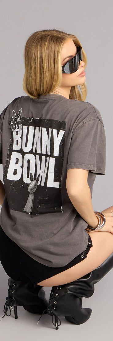 After Party Energy Bunny Bowl Graphic Tee