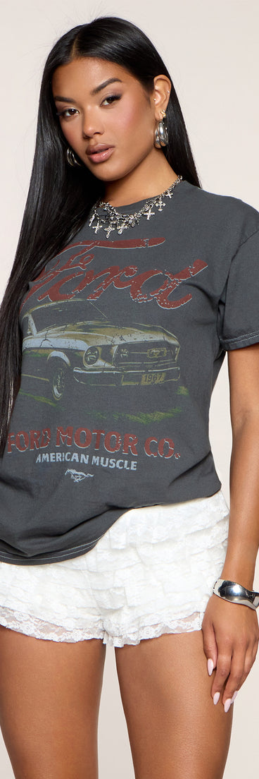 Ford Motor American Muscle Graphic Tee