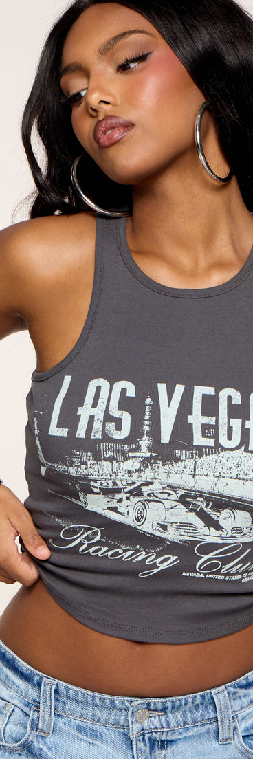 Full Speed Racing Club Graphic Tank Top