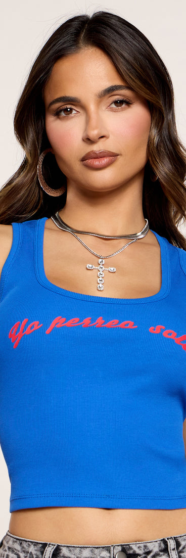 Rhythm Ready Yo Perreo Sola Graphic Top