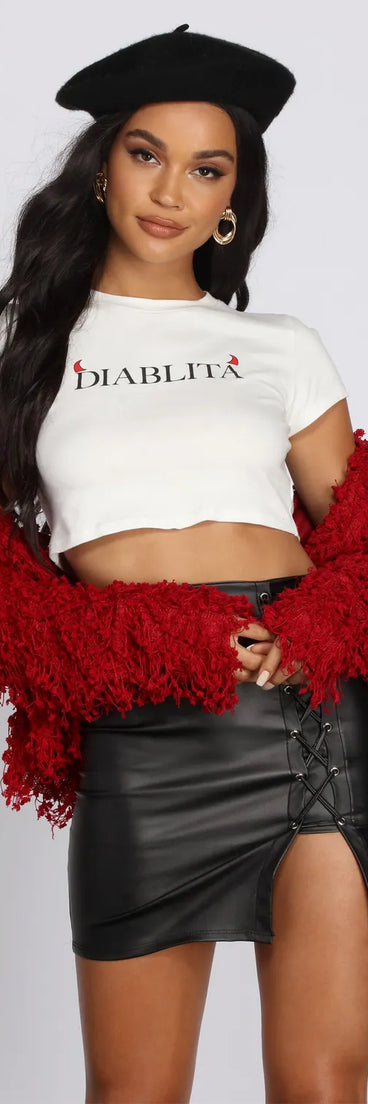 Lil Diablita Crop Top