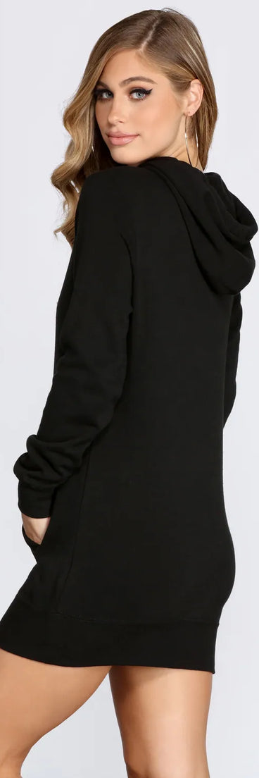 Comfy Cozy Slim Hoodie Tunic