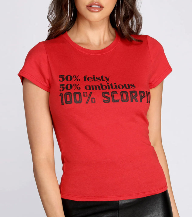 Scorpio Graphic Tee