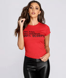 Scorpio Graphic Tee