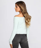 Cozy Ribbed Knit Top