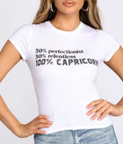 100% Capricorn Tee