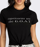 Capricorns Are The G.O.A.T Tee