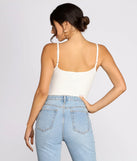 Basic Ribbed Knit Bodysuit