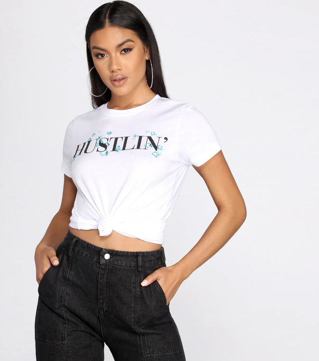 Hustlin' Diamond Tee