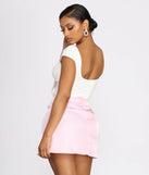Spring Time Chic Tie Front Bodysuit