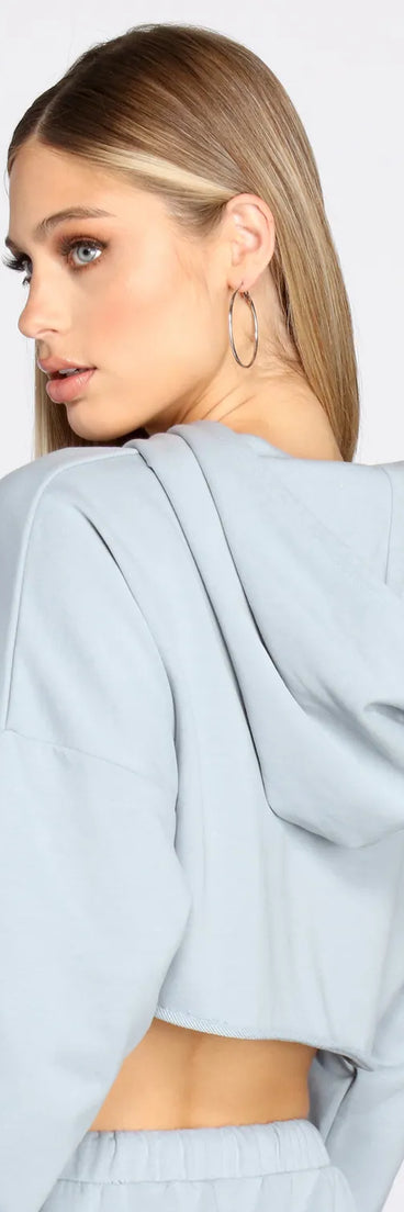 Sunday Funday Lounge Crop Top