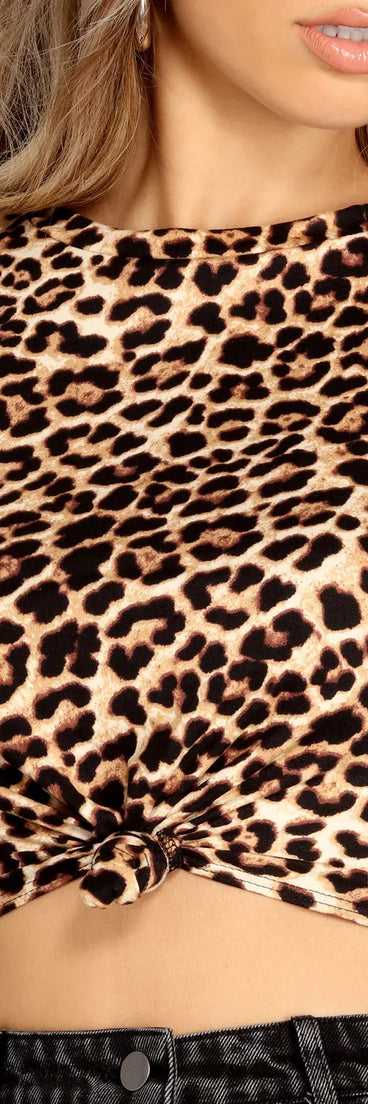 Meow Or Never Crop Top