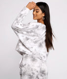 Major Cozy Vibes Tie Dye Top