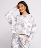 Major Cozy Vibes Tie Dye Top