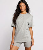 Effortless Everyday Oversize Basic Tee