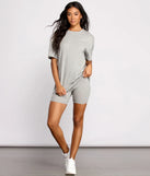 Effortless Everyday Oversize Basic Tee
